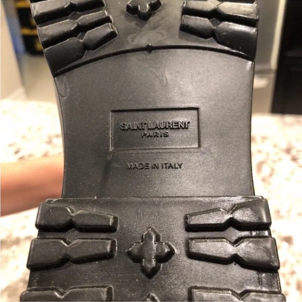 Saint Laurent Women's Rain Boots size 39 NIB - Picture 5 of 6